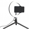 LAMPA PIERŚCIENIOWA WHITESHARK MOONLIGHT 20 CM CZARNA