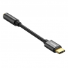 ADAPTER USB-C/MINIJACK 3,5 MM BASEUS CZARNY