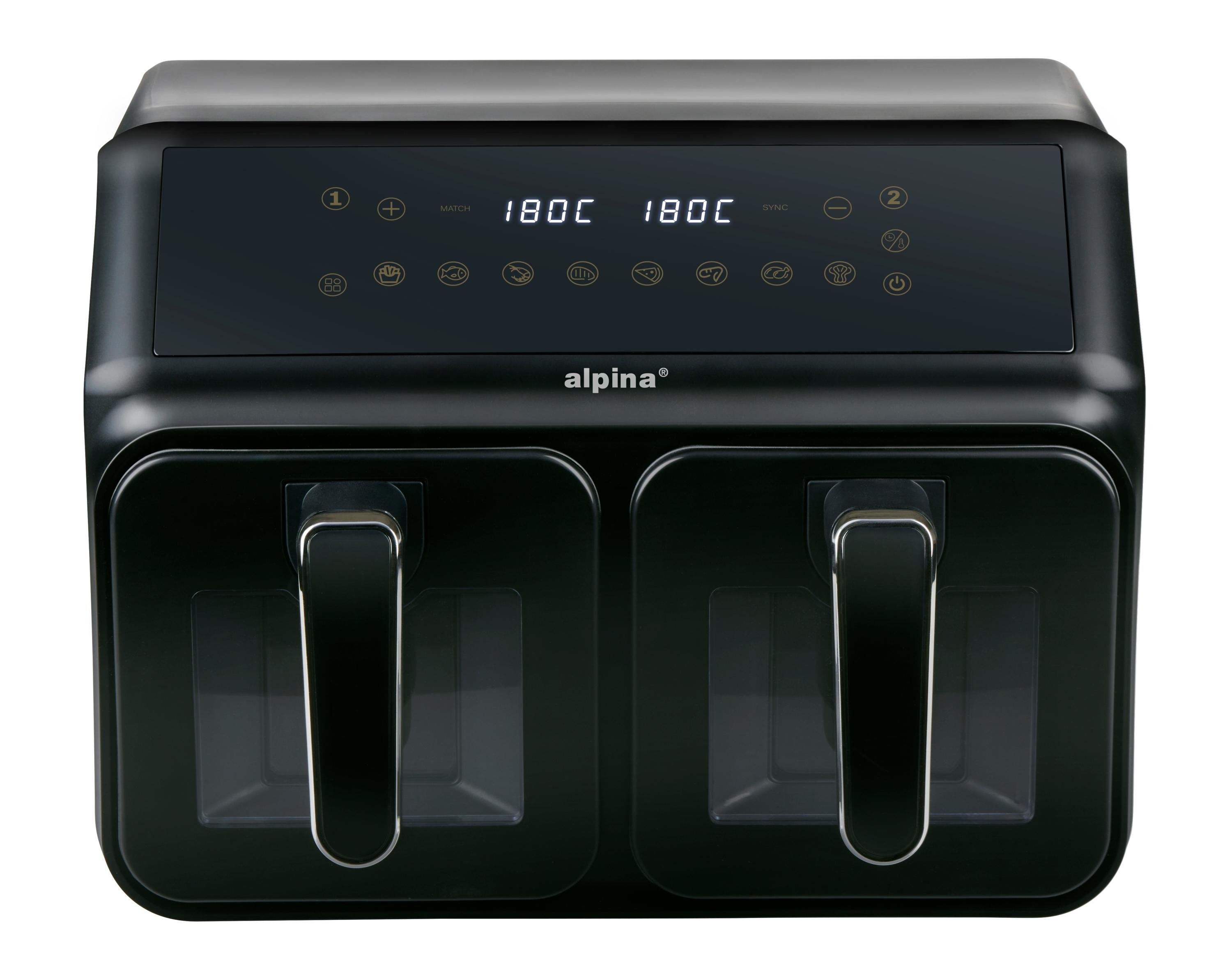 Kosze 2x4L ALPINA Air Fryer